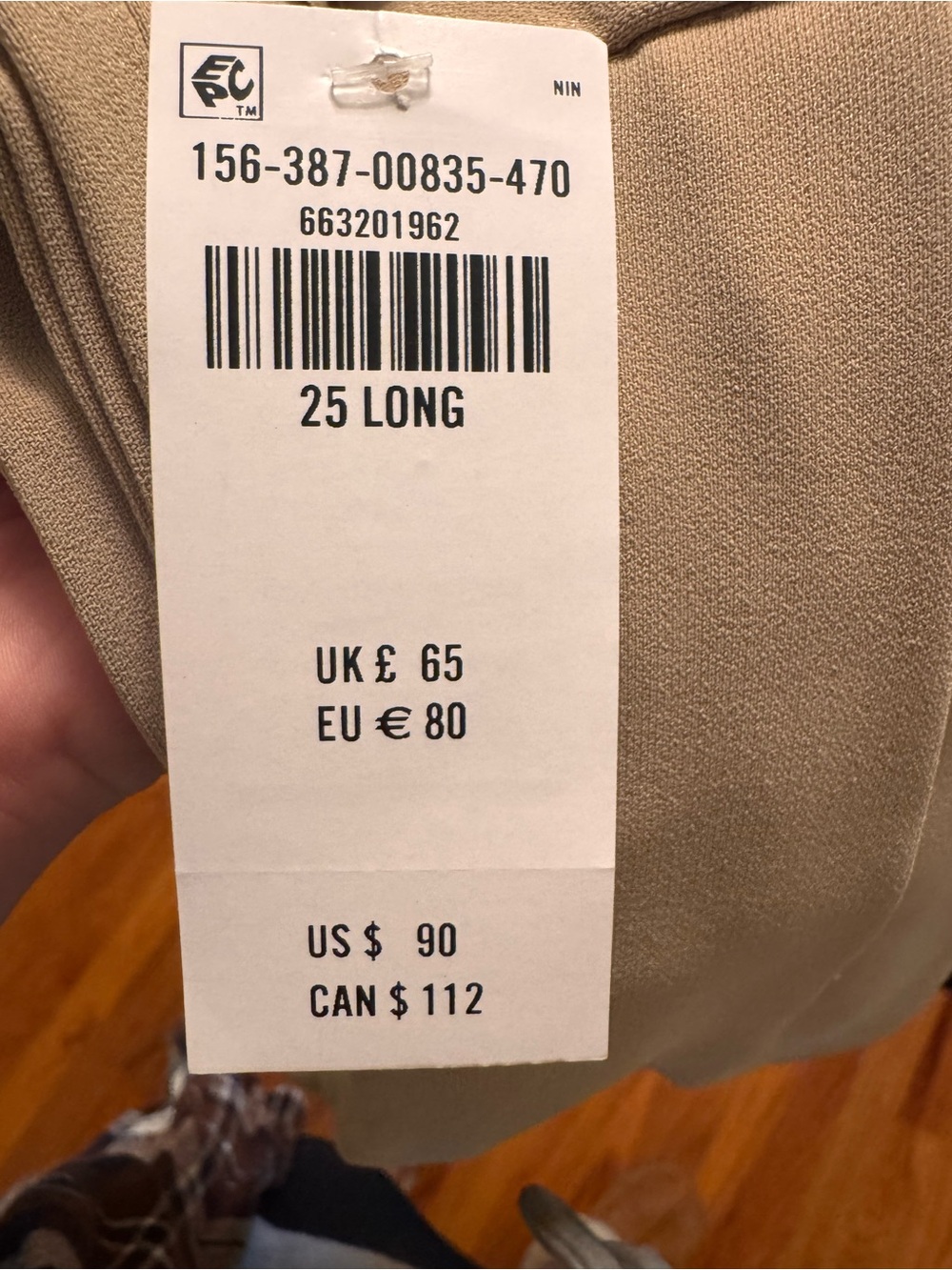 Abercrombie & Fitch Men's Chinos in Tan